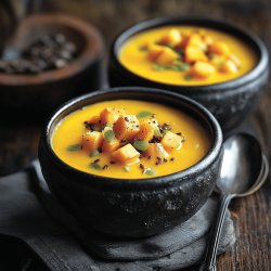 Velouté butternut carotte curry