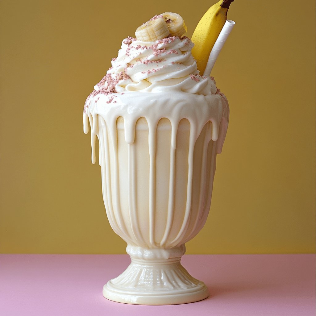 Milk shake à la banane