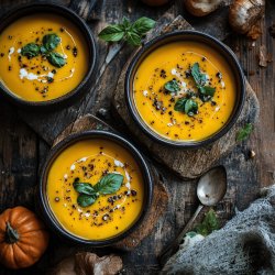 Soupe de courge veloutée