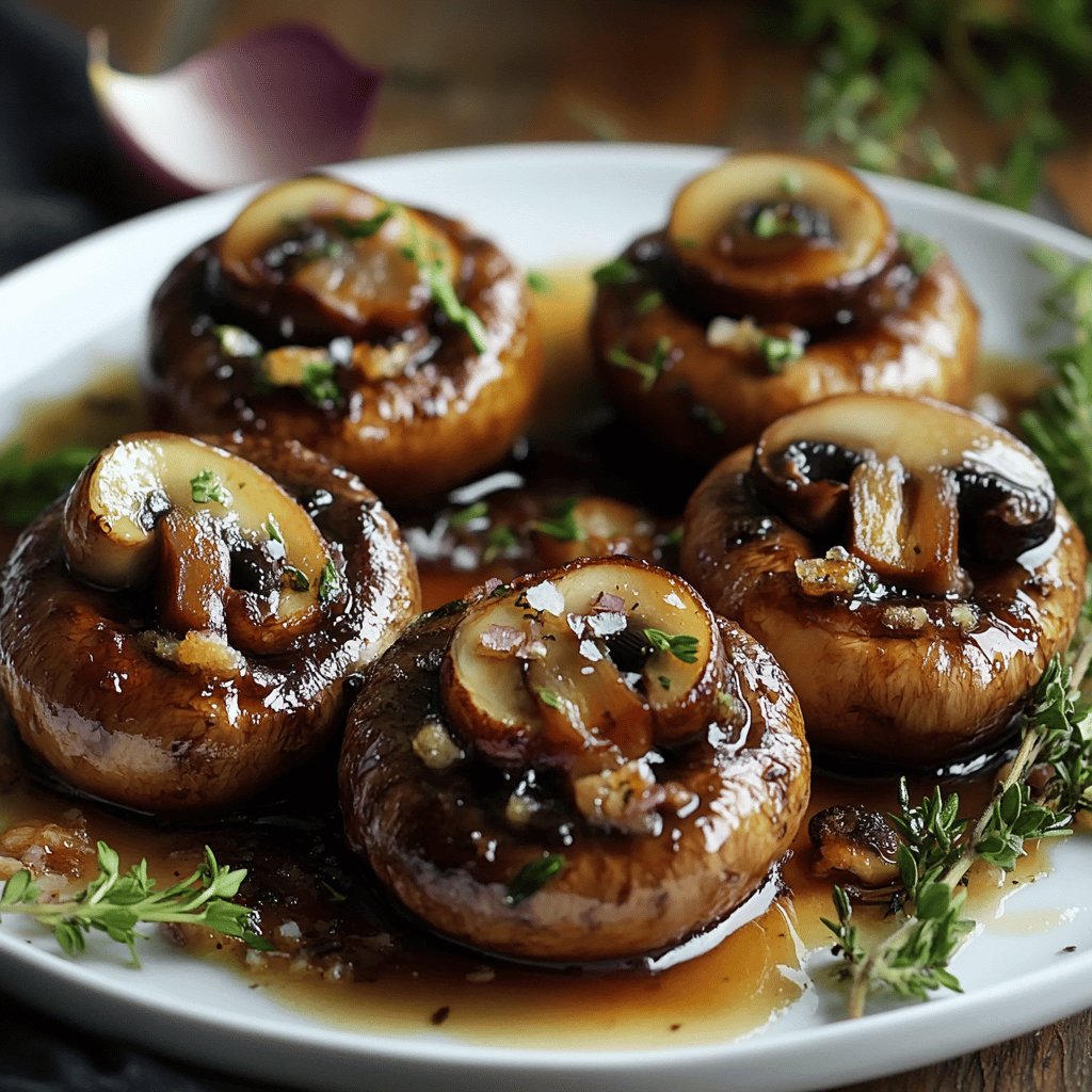 Champignons à la Grecque