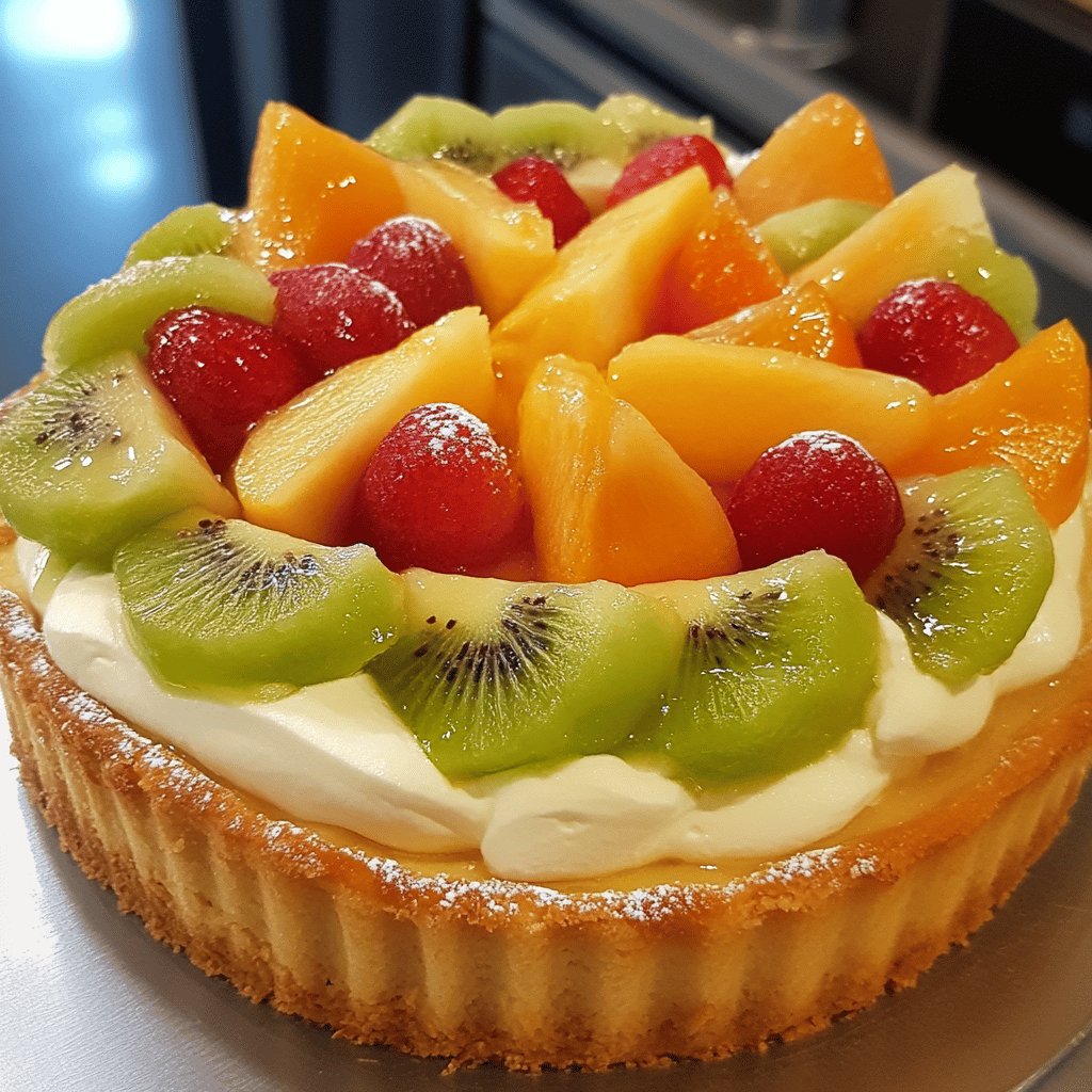 Charlotte aux fruits et mascarpone