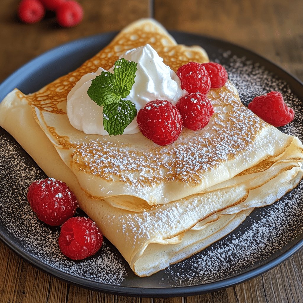 Authentic French Crêpes