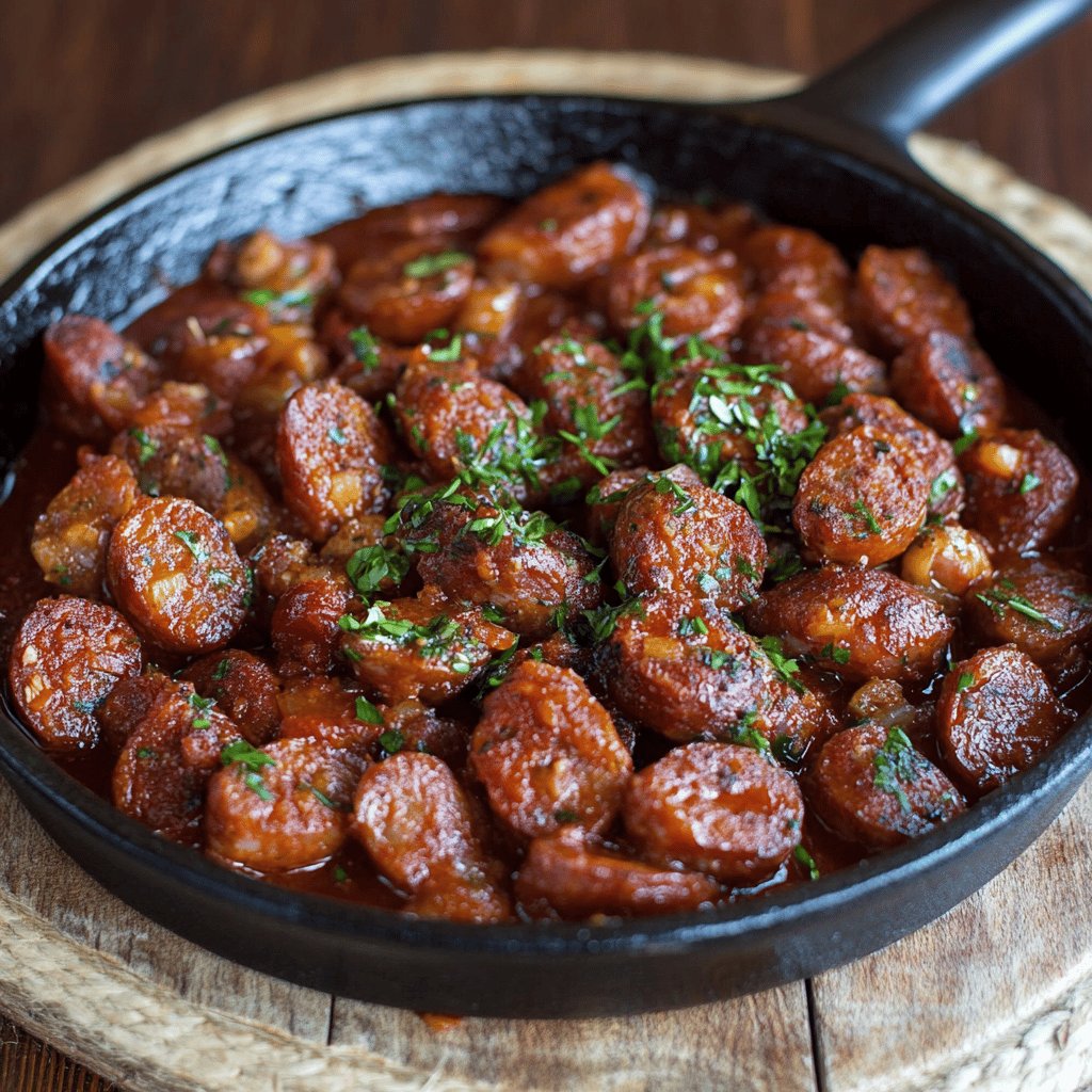 Sauce au chorizo maison