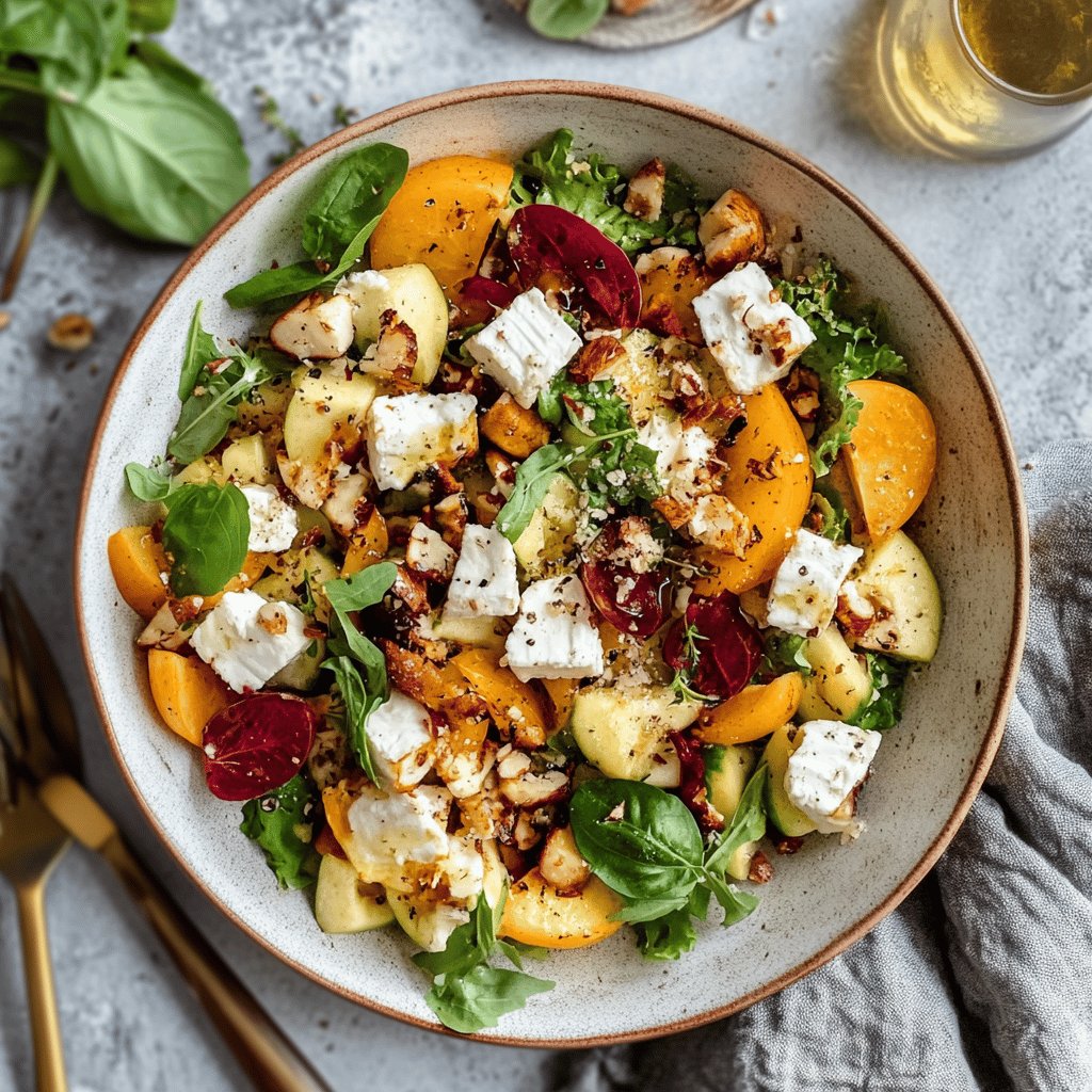 Salade de Chèvre Chaud Gourmande