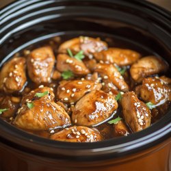 Honey-Garlic Slow Cooker Chicken