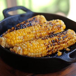 Grilled Garlic Corn