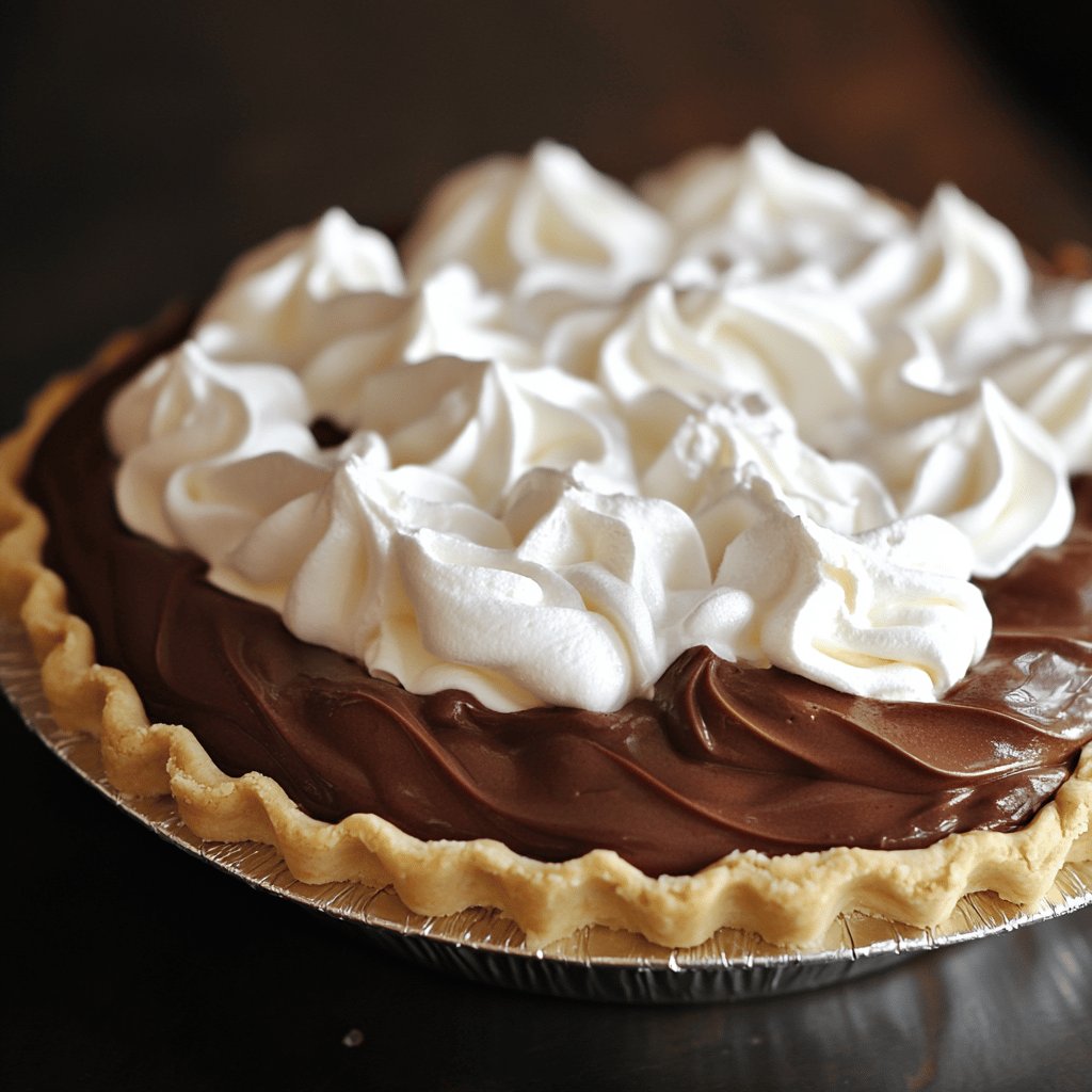 Classic Chocolate Cream Pie