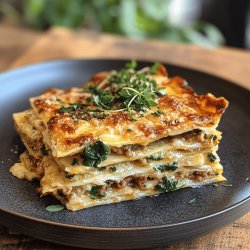 Lasagnes aux épinards faciles