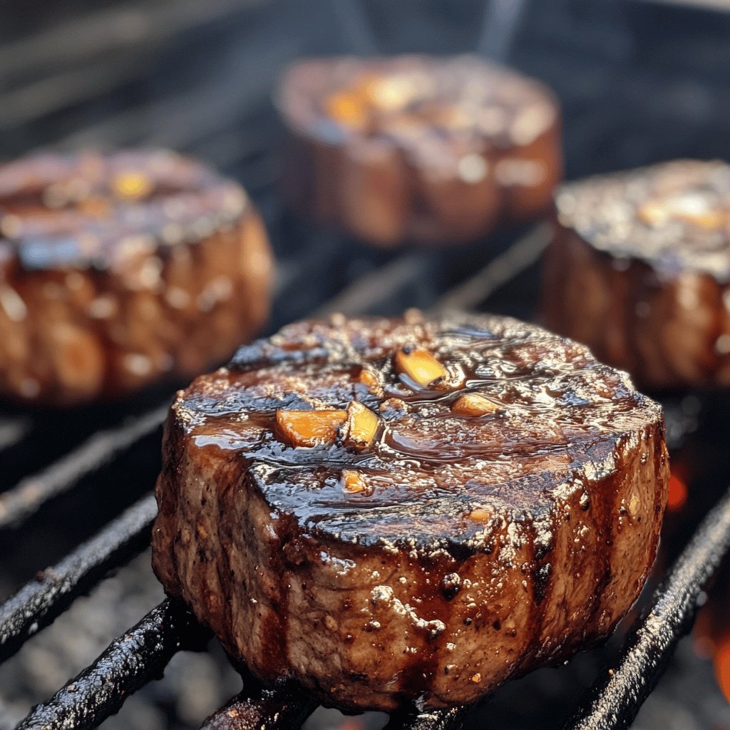 Filet mignon au barbecue