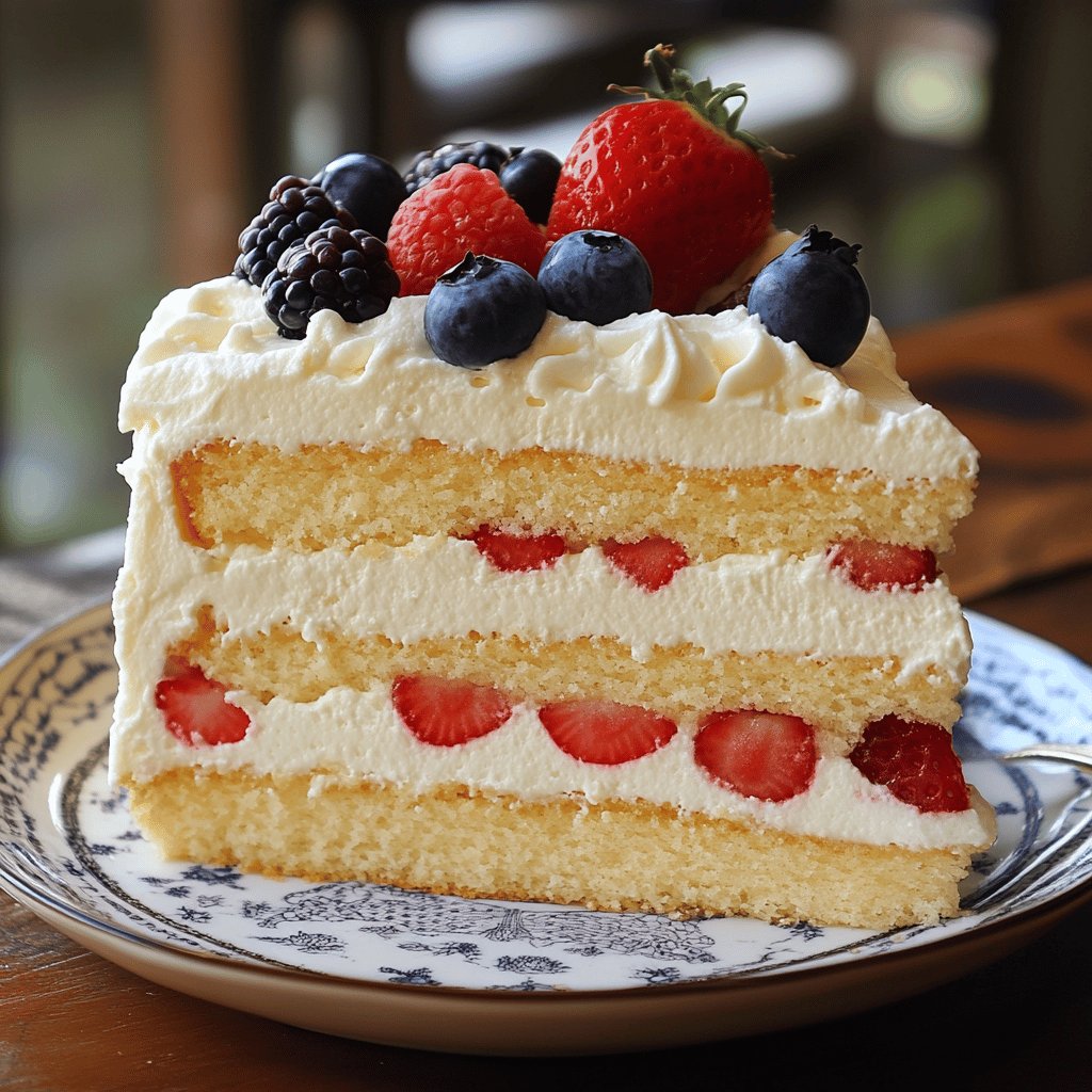 Delicious Cream Cake