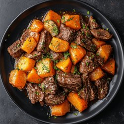 Boeuf braisé aux carottes