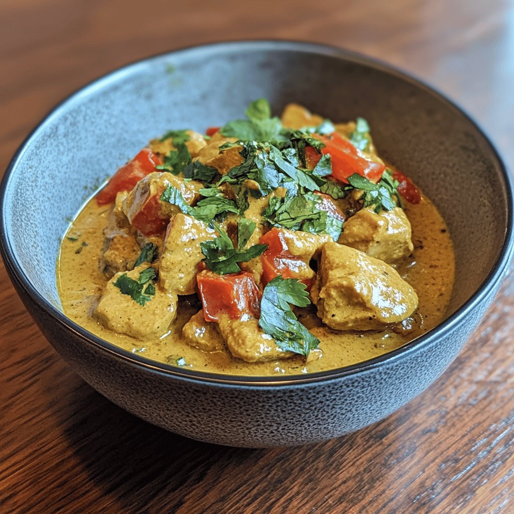 Poulet Korma Indien