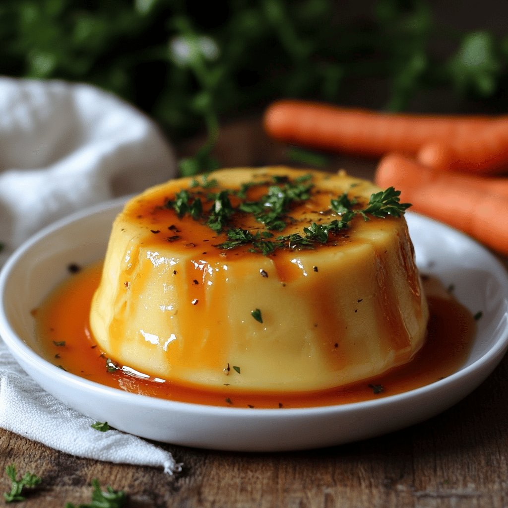 Flan aux carottes