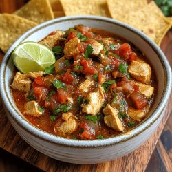 Instant Pot Chicken Salsa