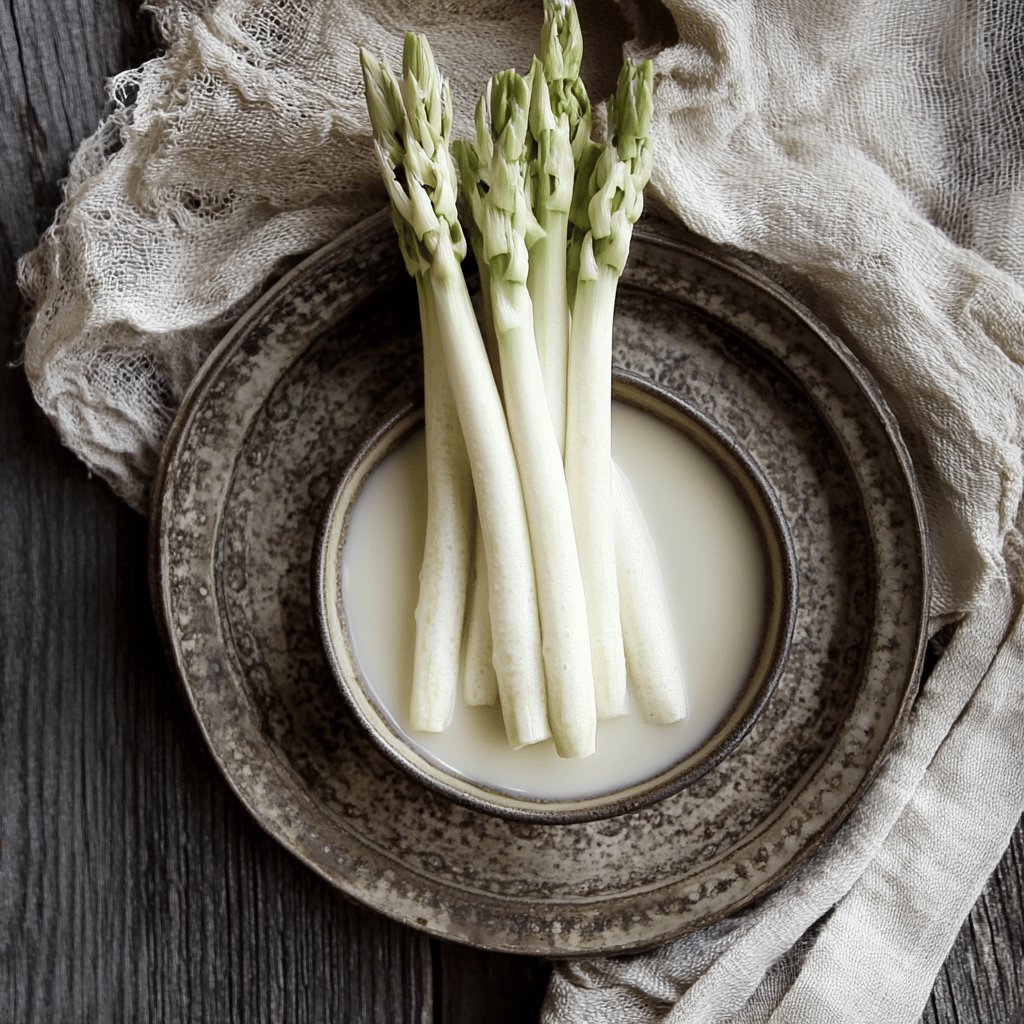 Velouté d'asperges blanches