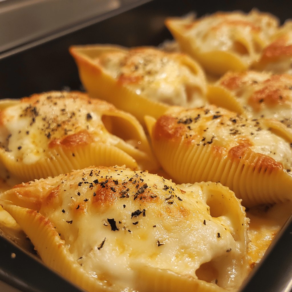 Cheese Stuffed Pasta Shells