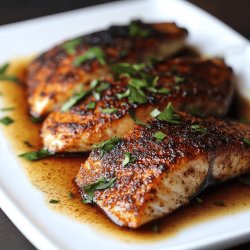 Pan-Fried Blackened Red Snapper