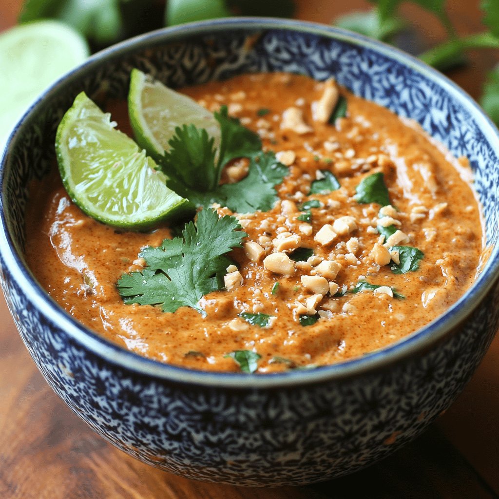 Spicy Thai Peanut Sauce