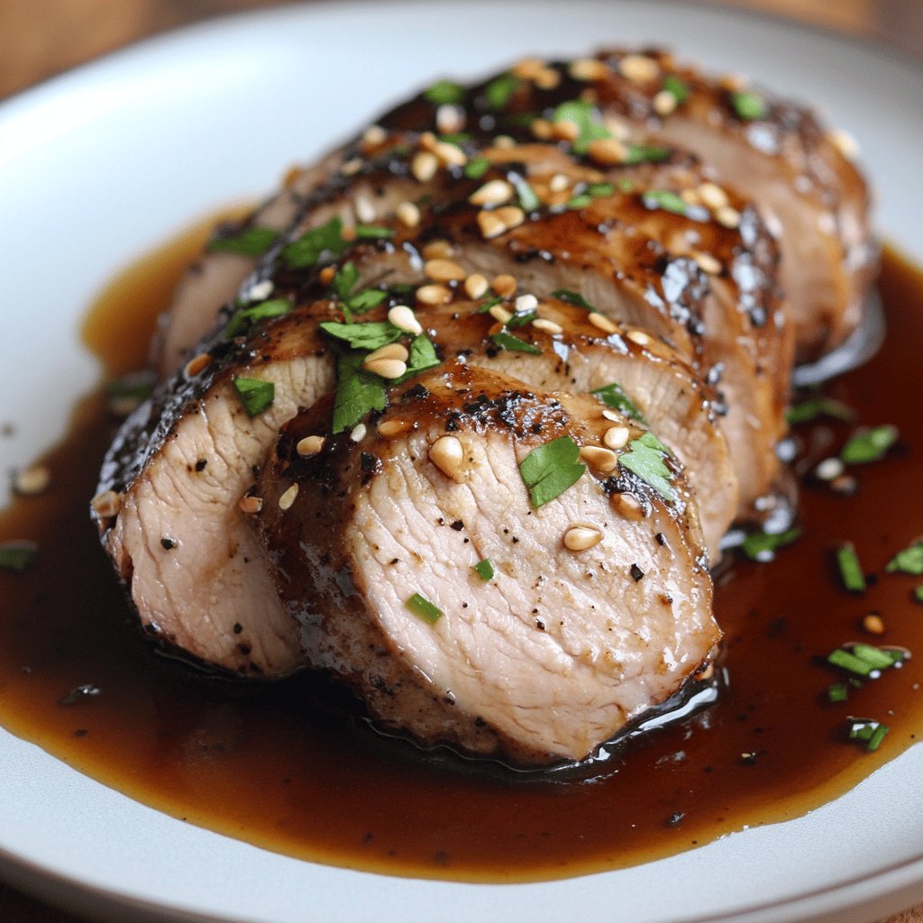 Savory Asian Pork Tenderloin