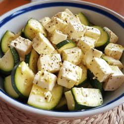 Salade de courgettes à la feta