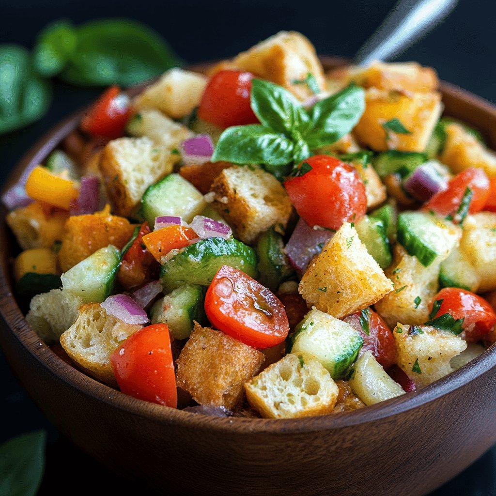 Classic Panzanella Salad