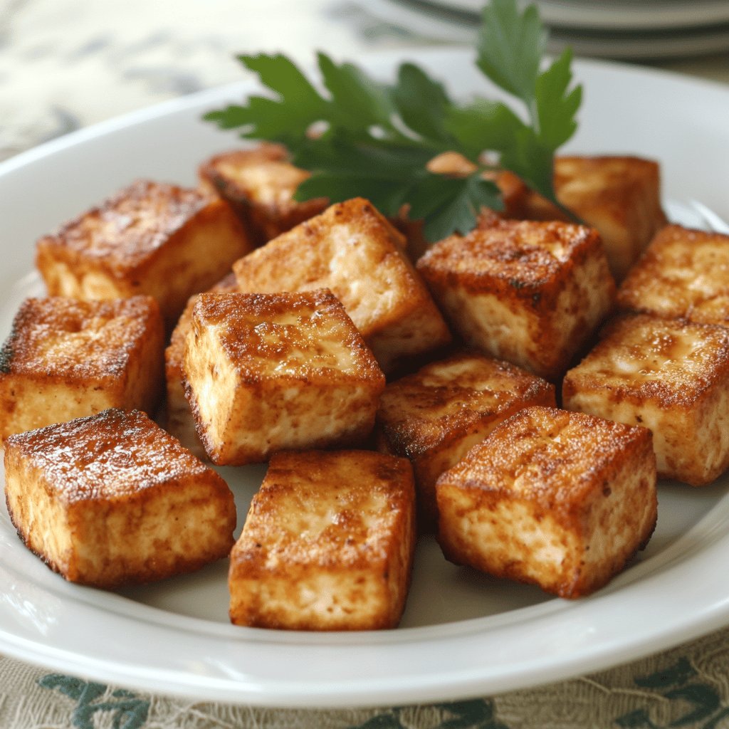 Simple Pan-Fried Tofu