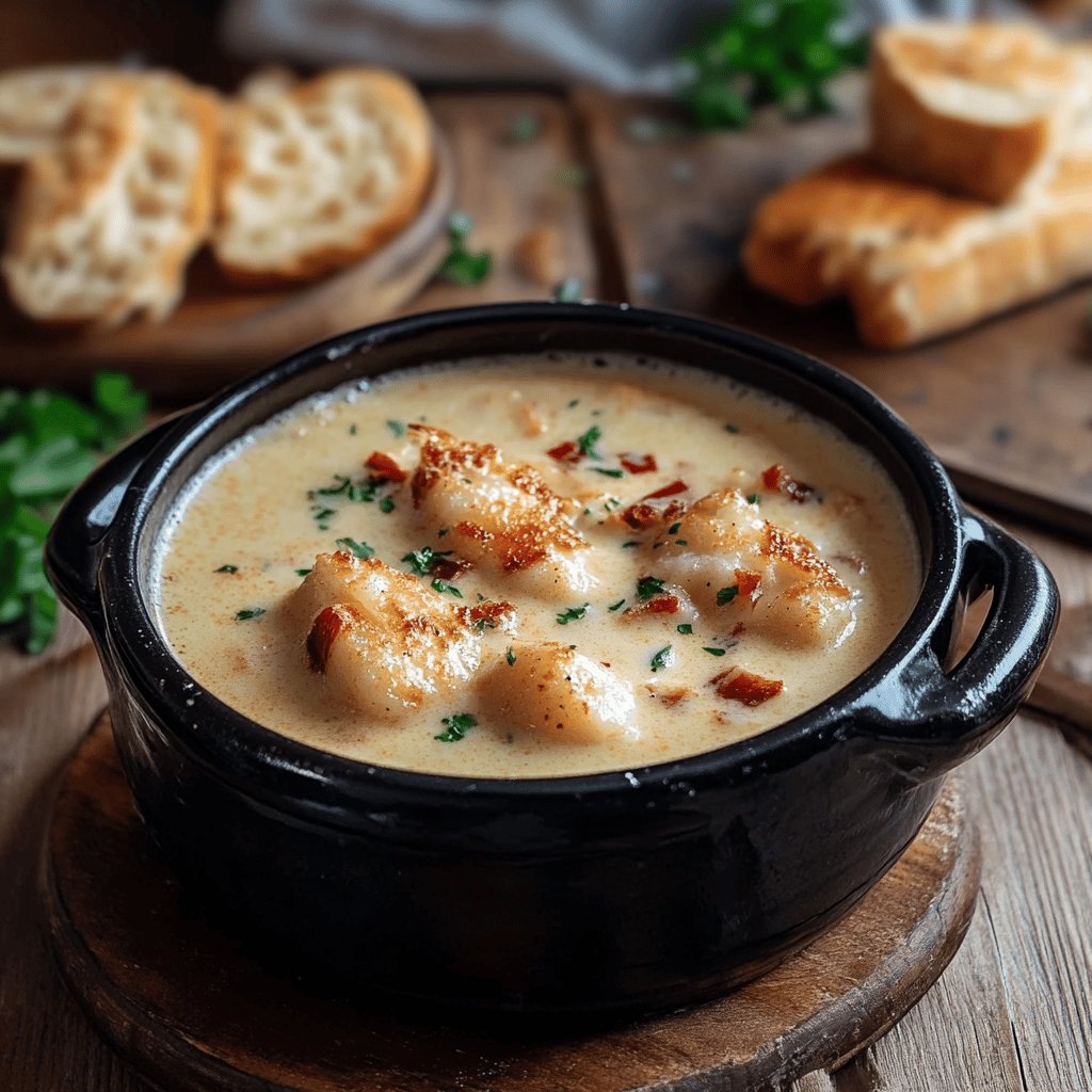 Bisque de homard maison