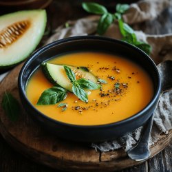 Soupe de melon rafraîchissante