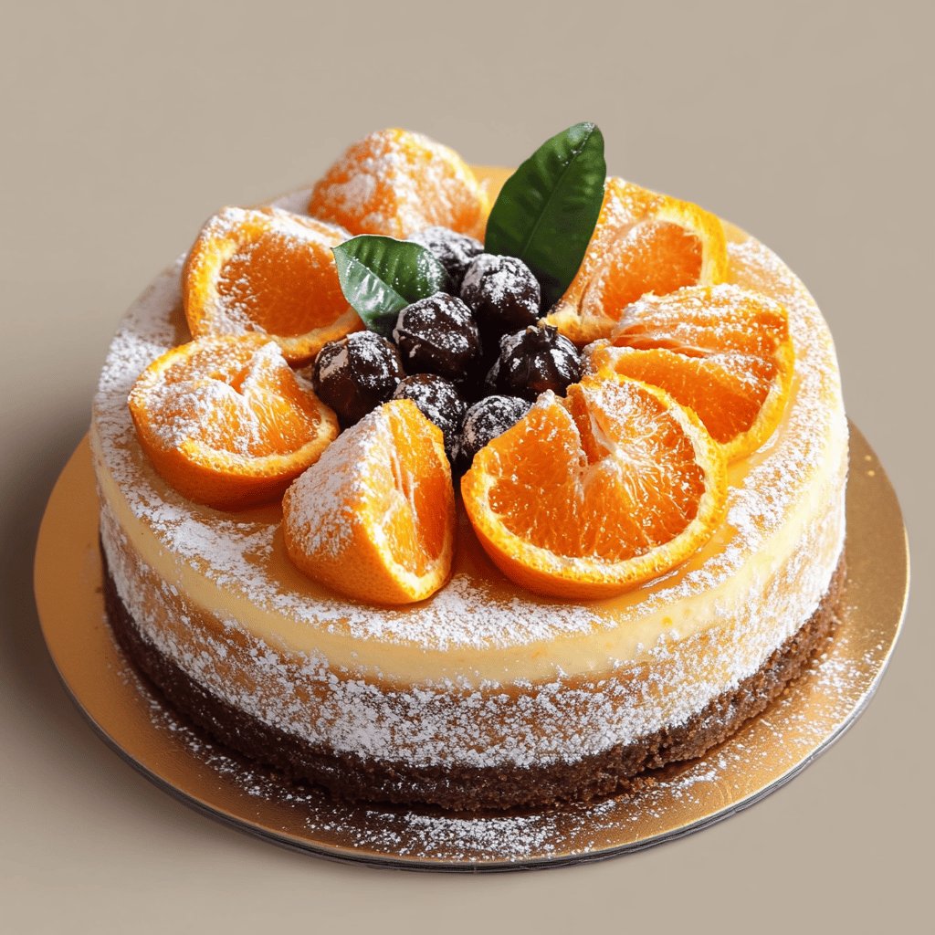 Gâteau à l'orange moelleux