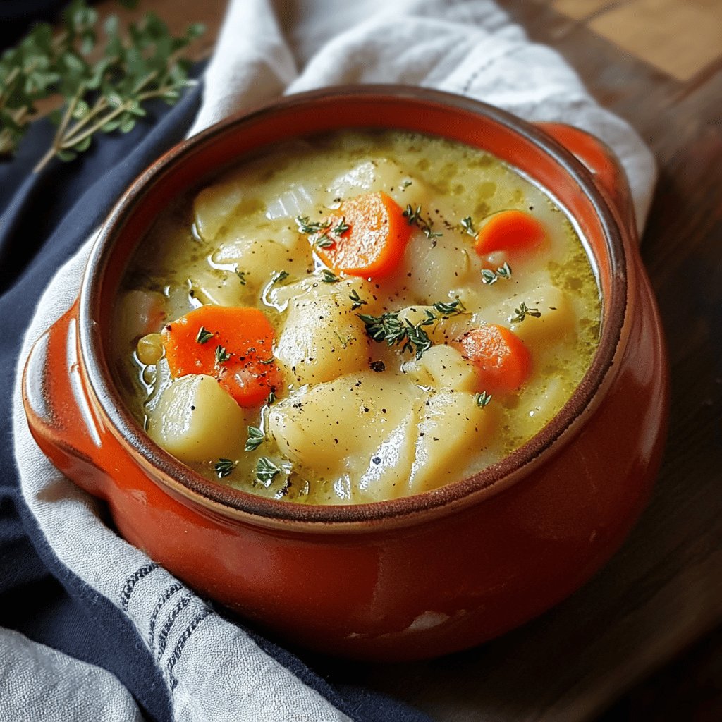 Potage de légumes classique