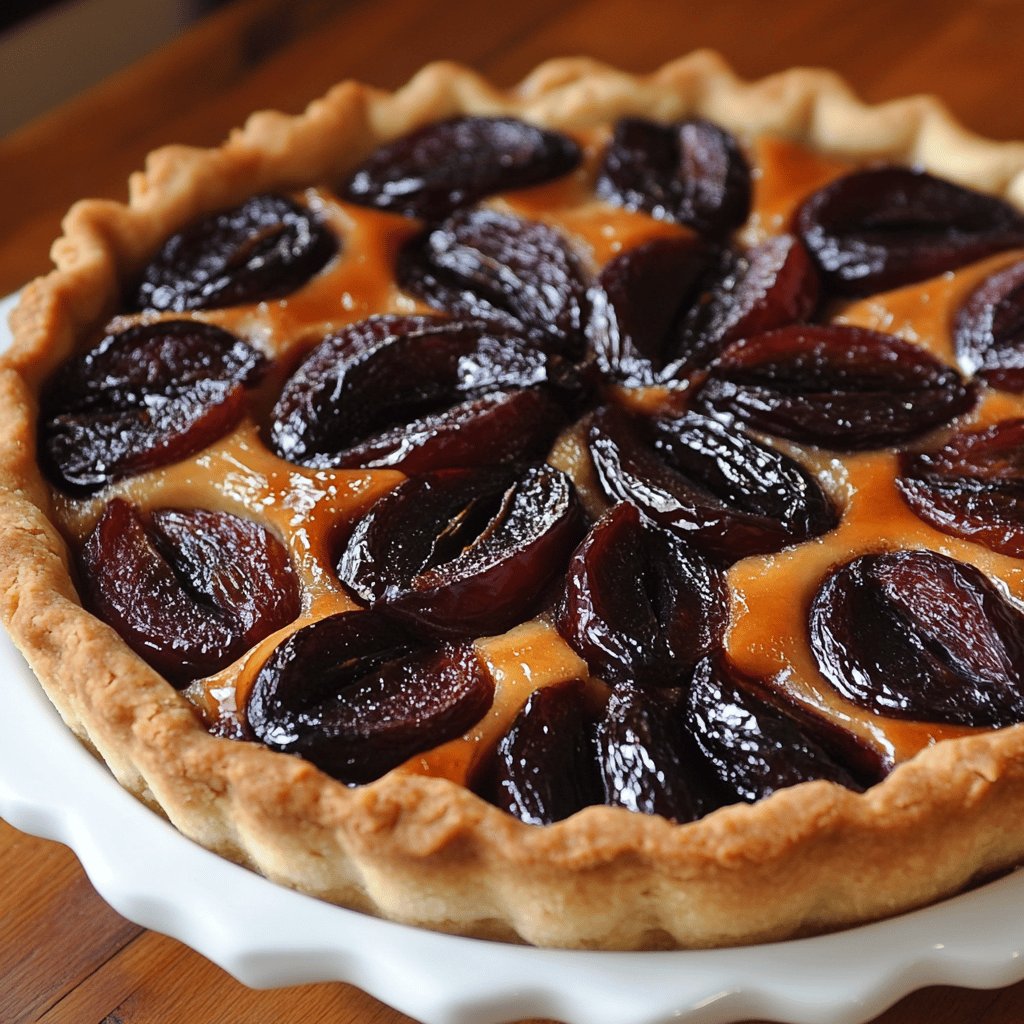 Gâteau aux prunes