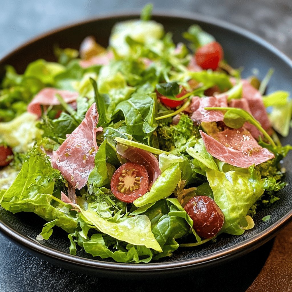 Salade liégeoise traditionnelle