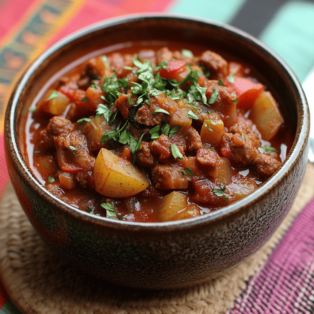 Chili con carne facile au Cookeo