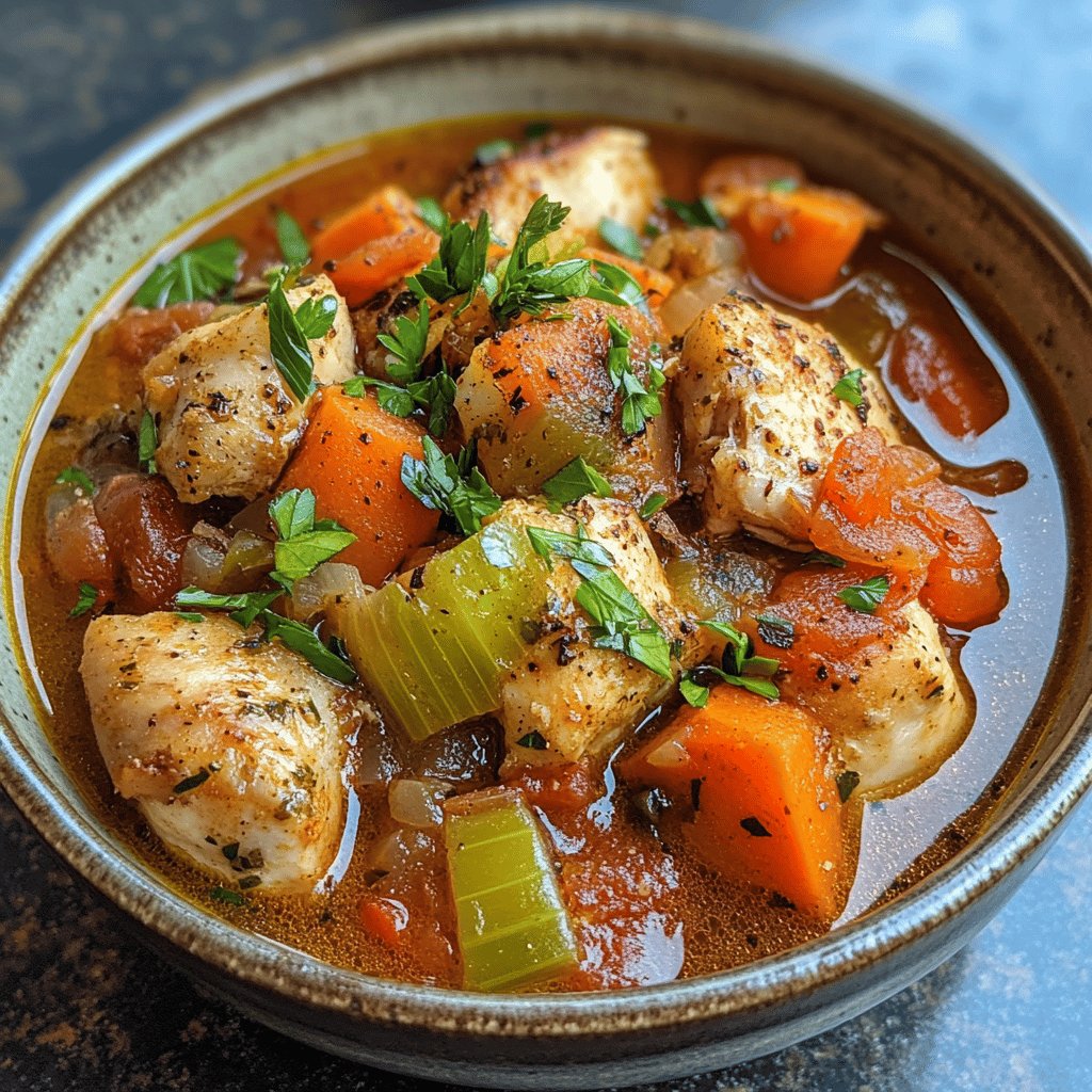 Easy One-Pot Chicken Stew