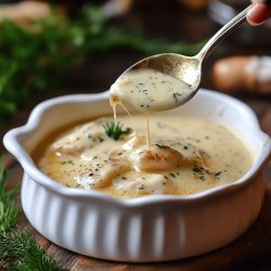 Sauce au beurre pour poisson blanc