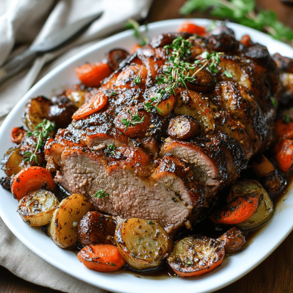 Pork Roast with Vegetables