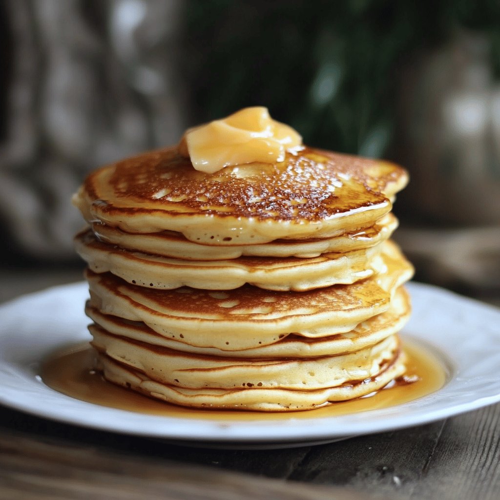 Pancakes aux flocons d'avoine