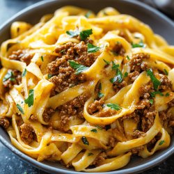 Classic Bolognese Tagliatelle