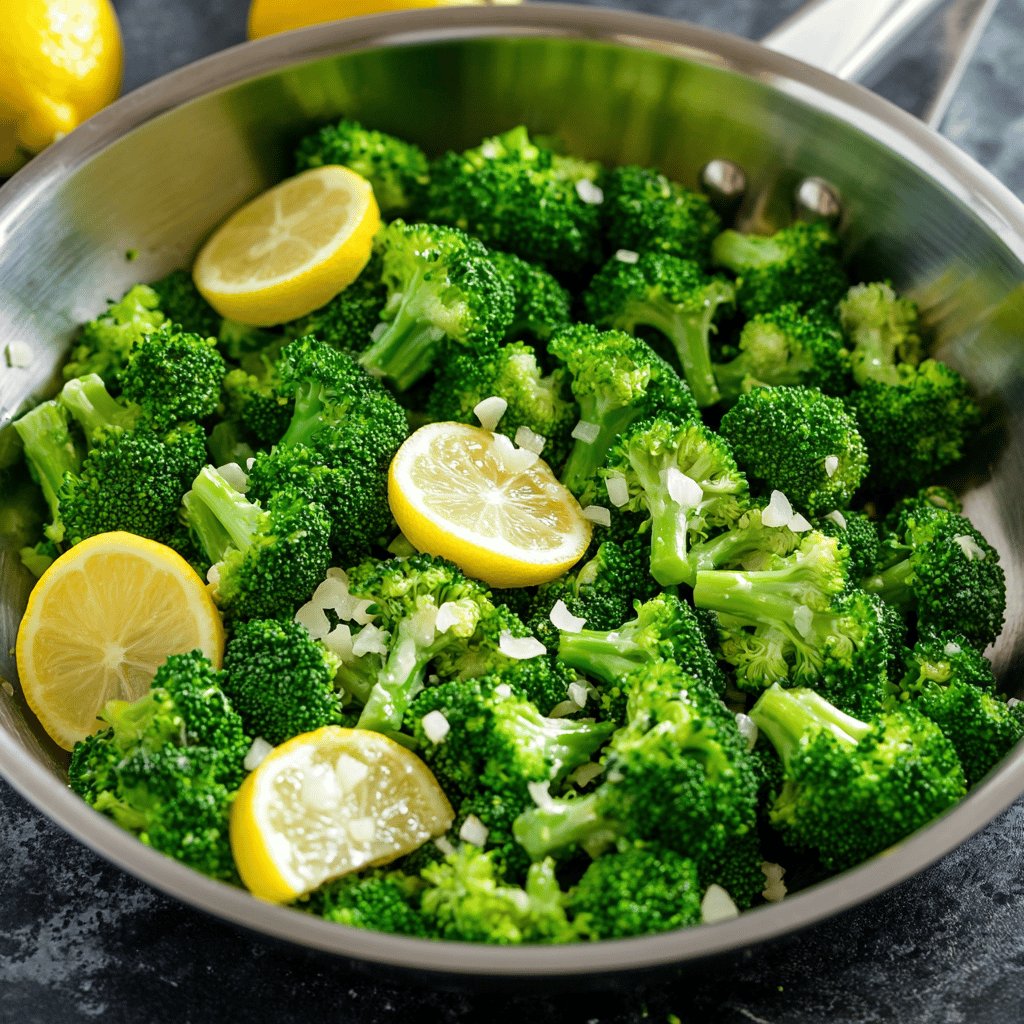 Lemon Garlic Broccoli