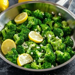 Lemon Garlic Broccoli