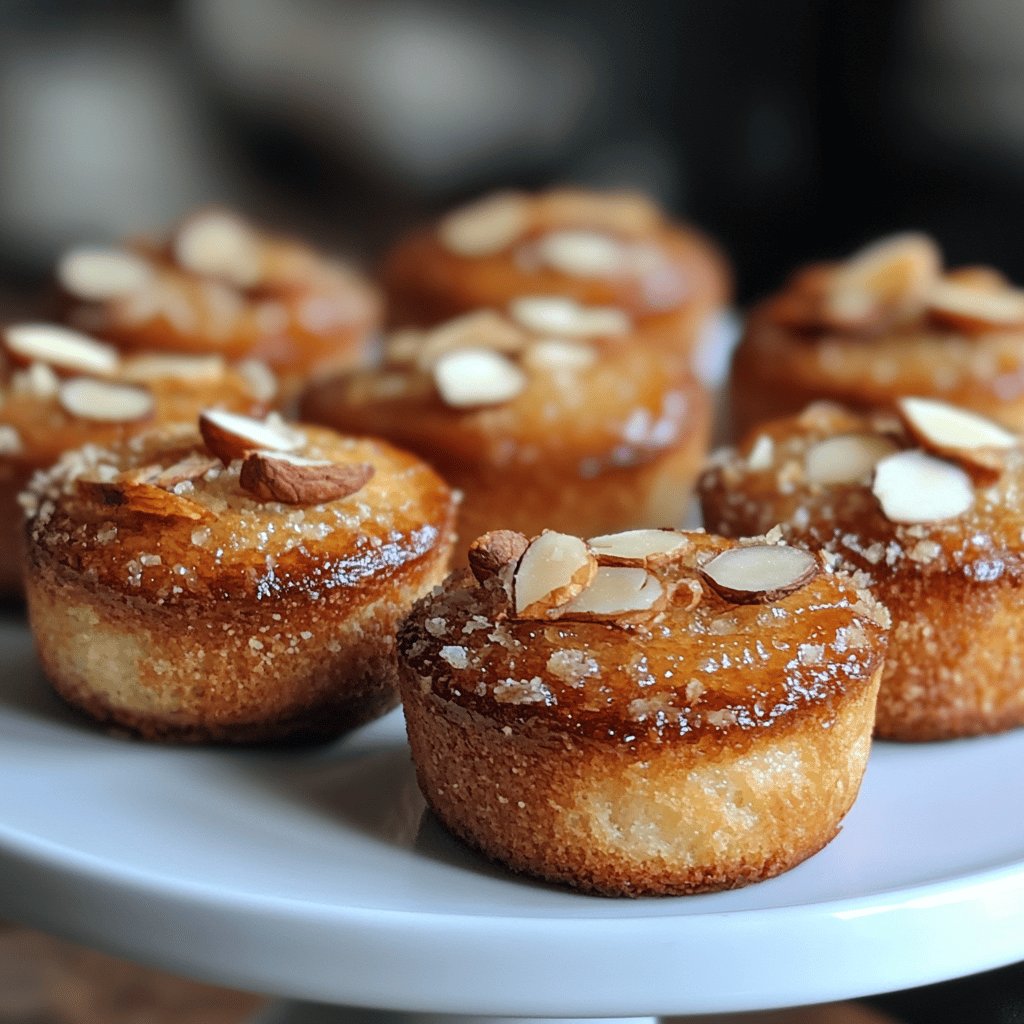 Financiers à l'amande