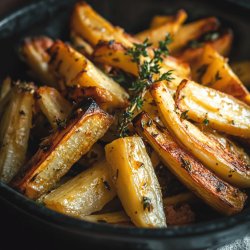 Delicious Roasted Parsnips