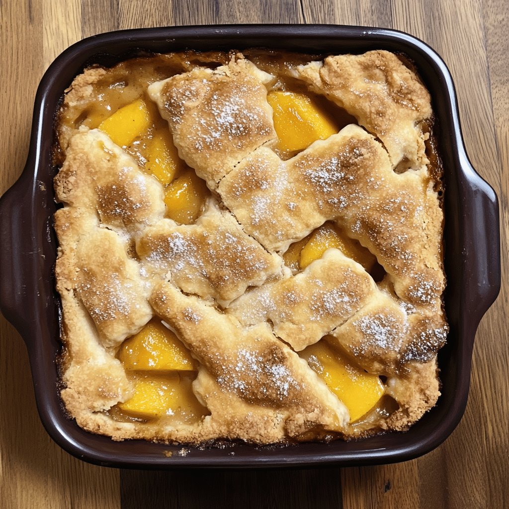 Classic Peach Cobbler