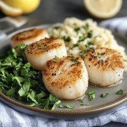 Simply Seared Scallops