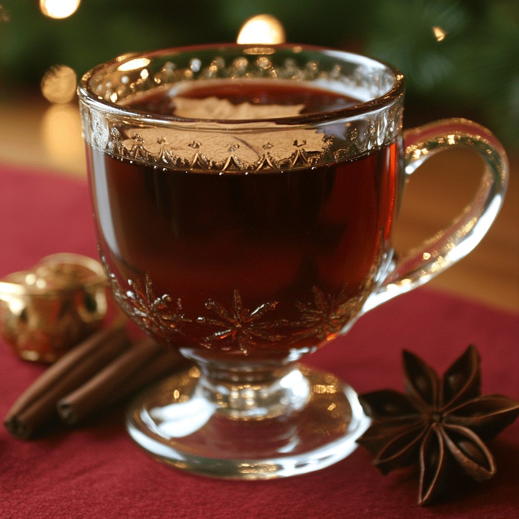 Hot Spiced Christmas Wine