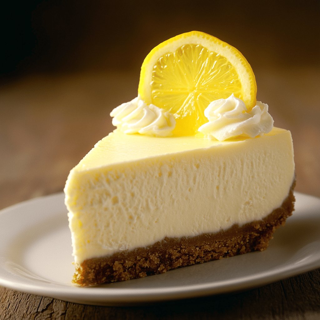 Cheesecake au citron