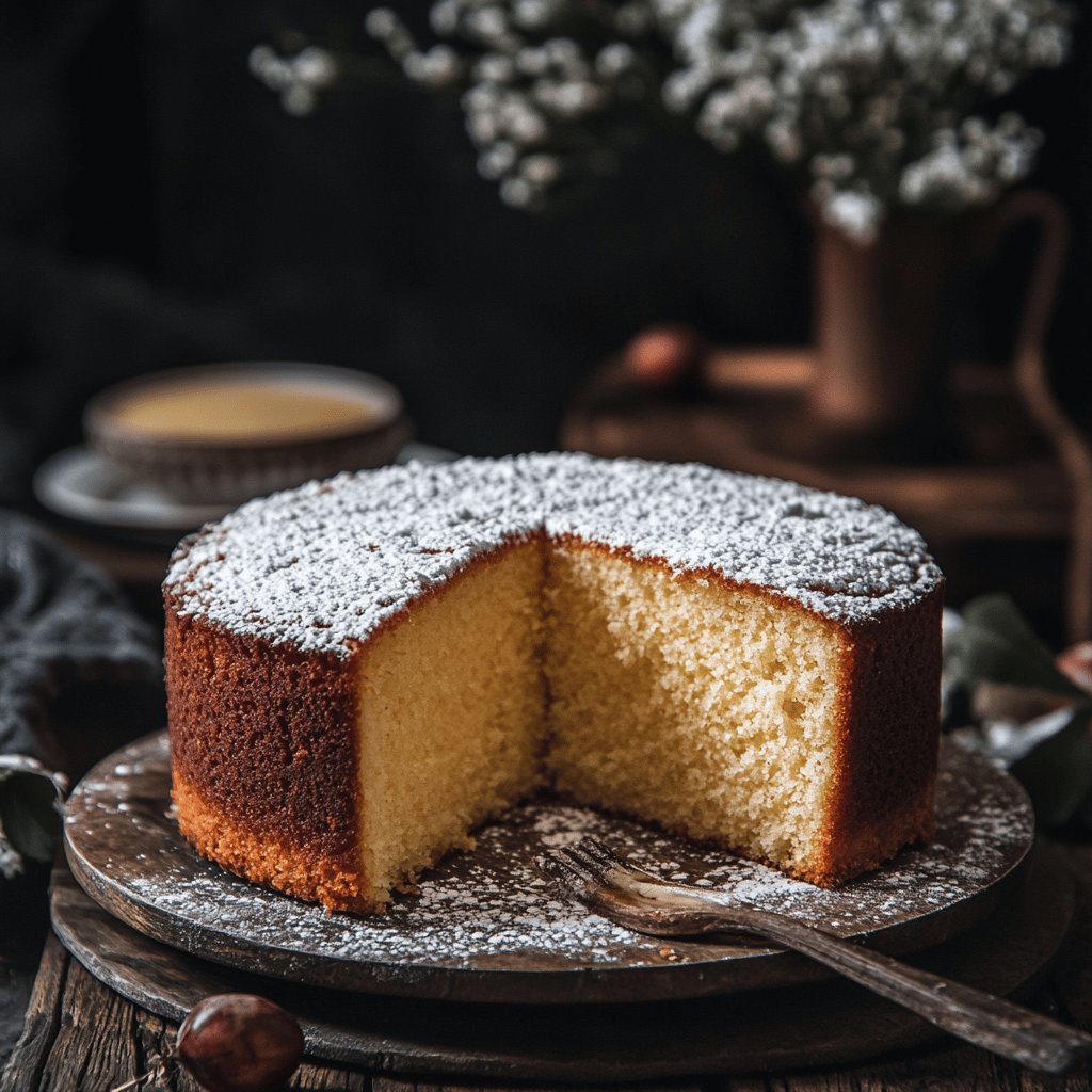 Gâteau nature sans beurre