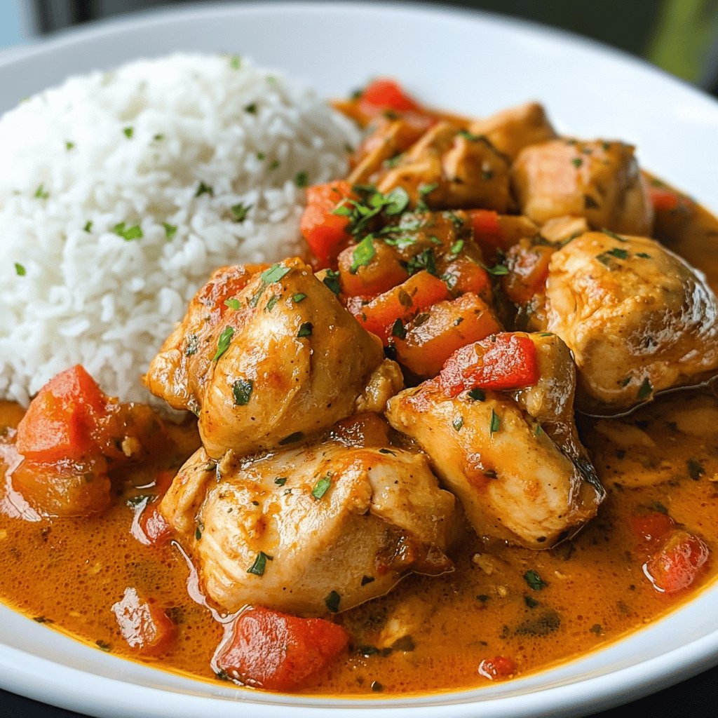 Traditional Pollo Guisado