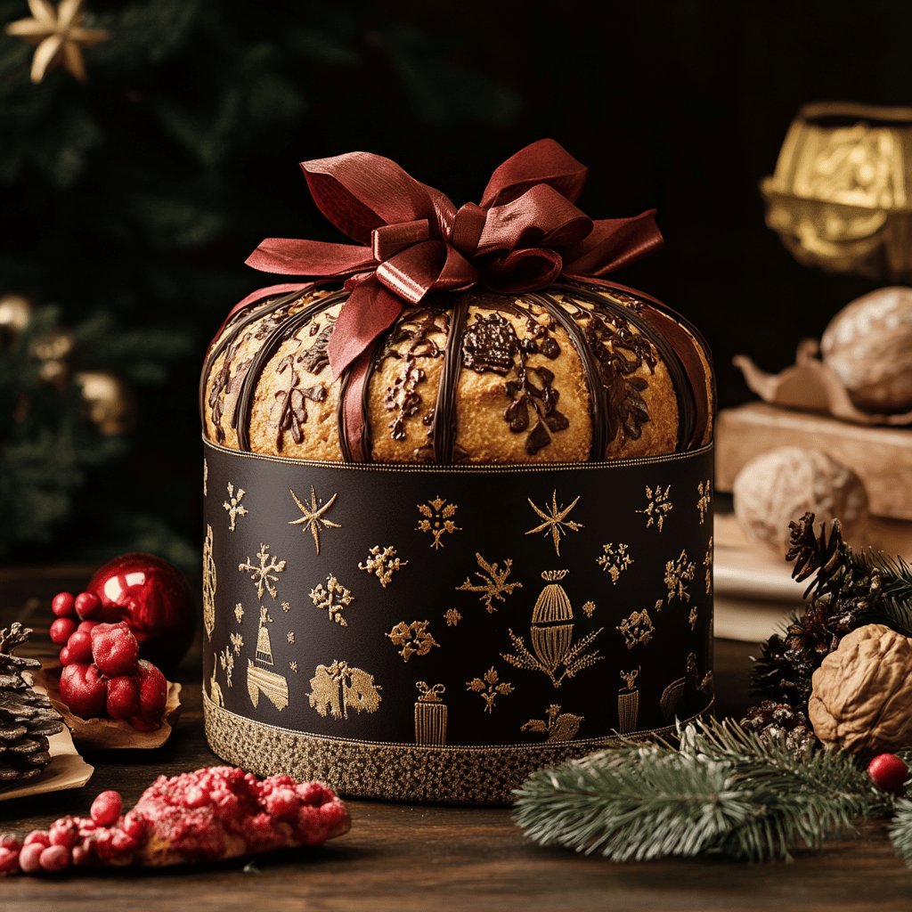 Panettone traditionnel italien