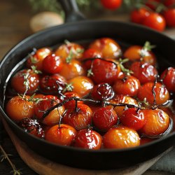 Tatin de tomates cerises